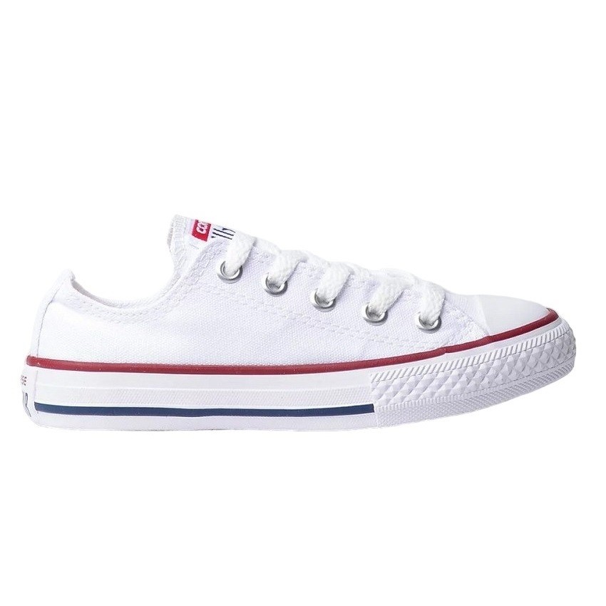 TÊNIS CONVERSE ALL STAR CHUCK TAYLOR AS CORE OX BRANCO JUVENIL