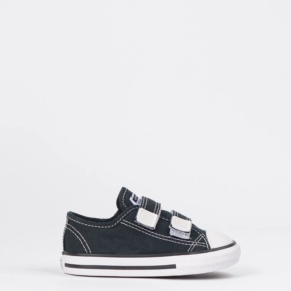 converse preto infantil