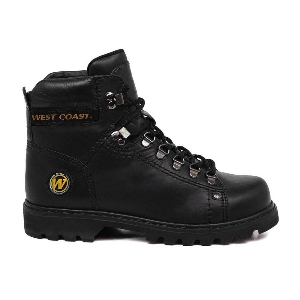 Bota west coast analina destroy worker preto masculina