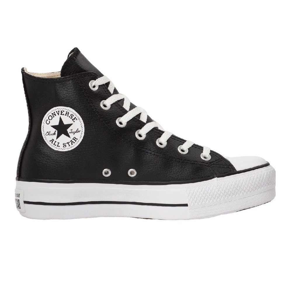 TÊNIS CONVERSE ALL STAR CHUCK TAYLOR PLATFORM LIFT HI PRETO