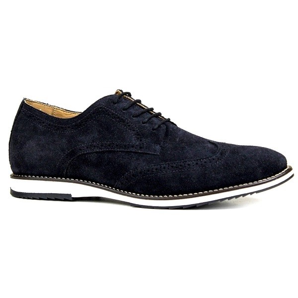 Sapato mr light oxford azul marinho masculino