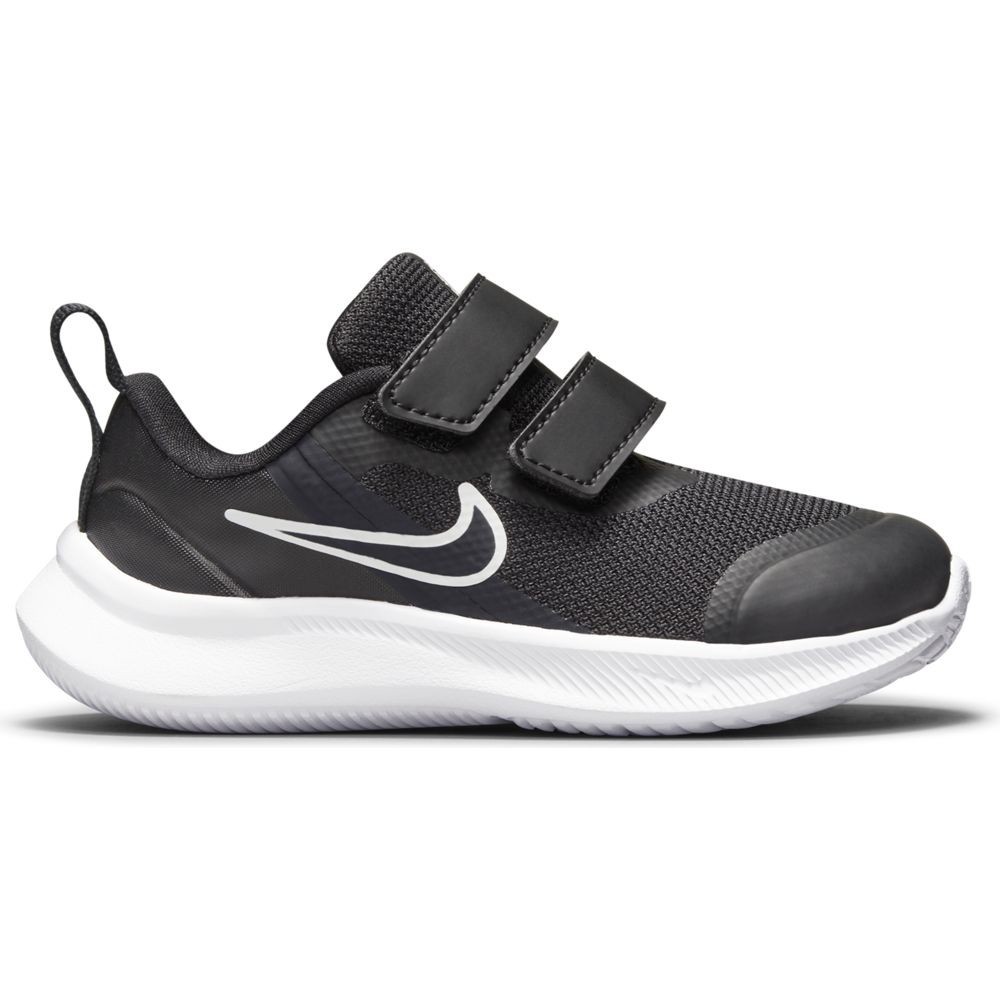 TÊNIS NIKE STAR RUNNER (TDV) PRETO COM BRANCO INFANTIL