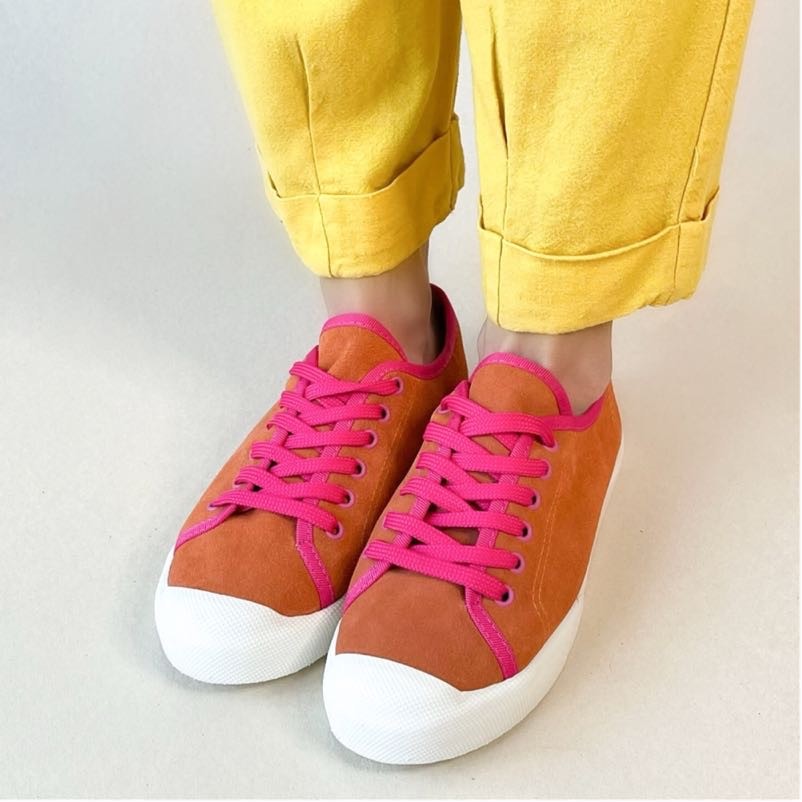 TÊNIS SANTA FLOR CAMURÇÃO LARANJA FEMININO