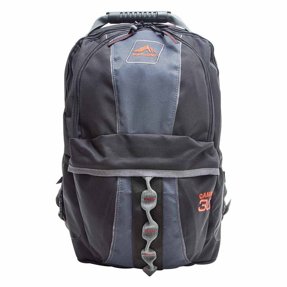 MOCHILA TRILHAS E RUMOS CAMPUS 30 PRETA COM CINZA