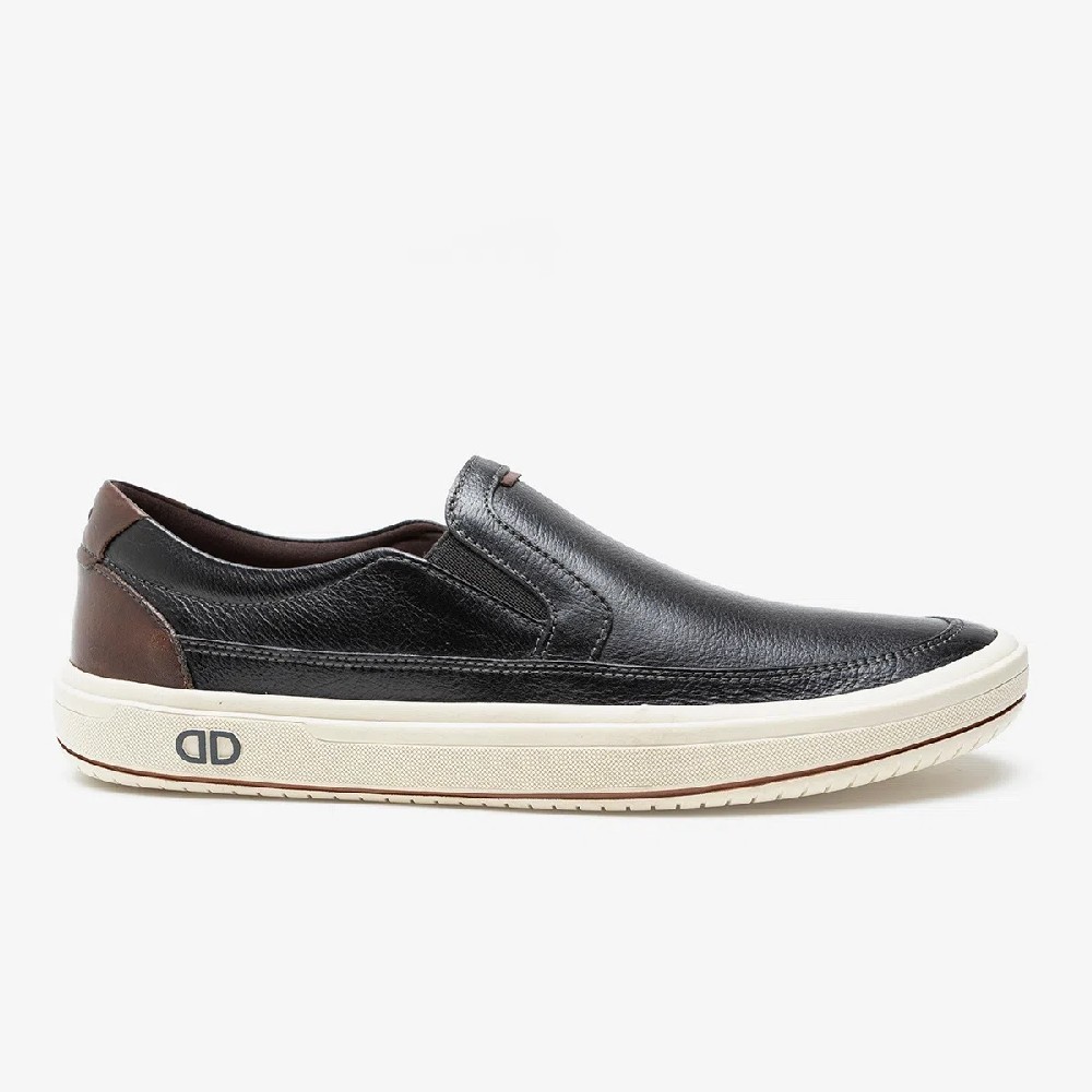 SAPATÊNIS DEMOCRATA DENIM GO PRETO MASCULINO