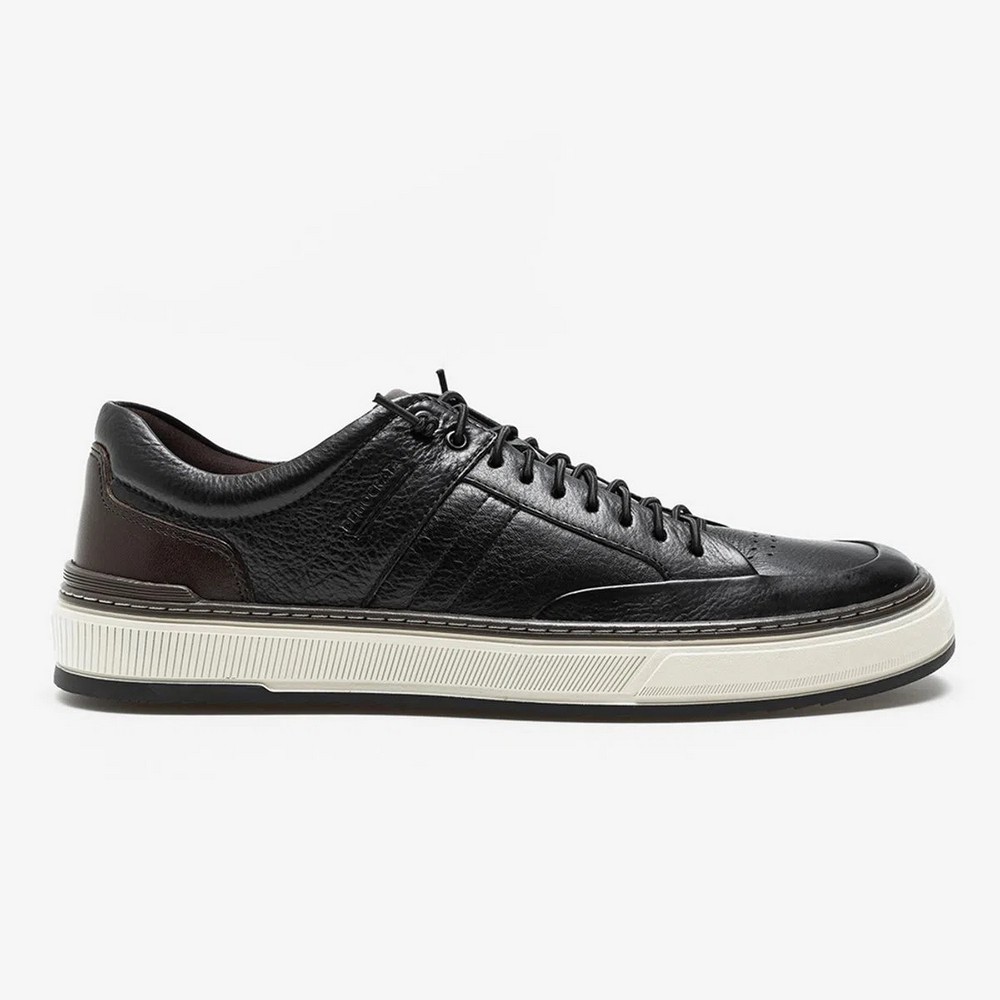 SAPATÊNIS DEMOCRATA DENIM CITY PRETO MASCULINO