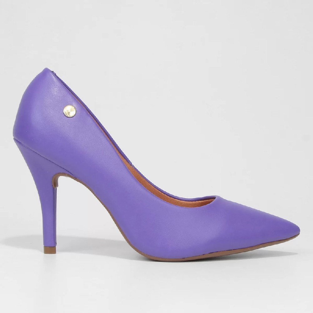 SCARPIN VIZZANO BICO FINO VERNIZ VIOLETA FEMININO