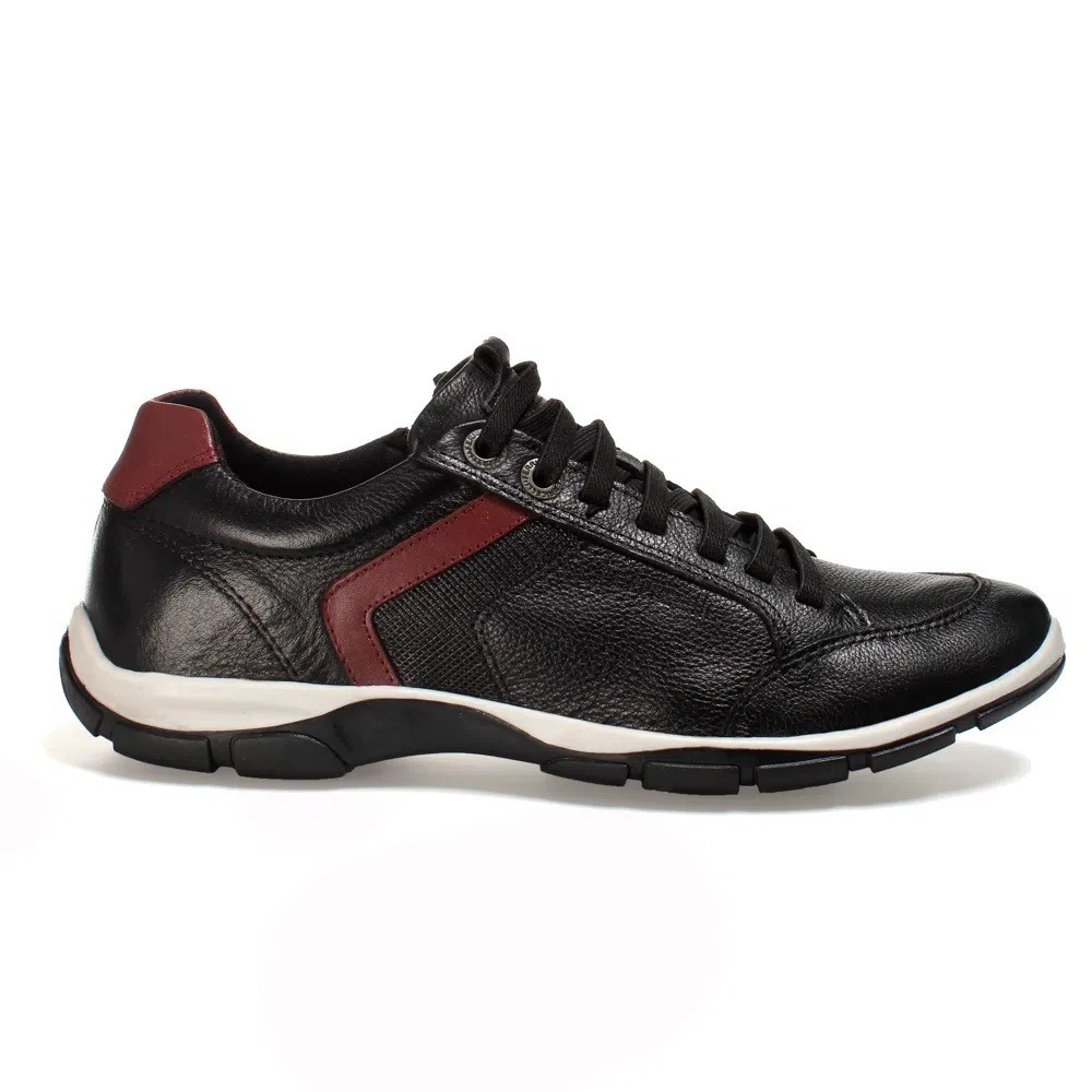 SAPATÊNIS FERRICELLI AZERA PRETO MASCULINO