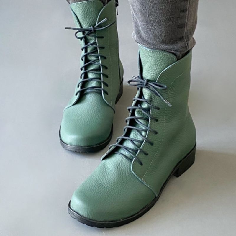 BOTA CIA GALLO CORDÃO VERDE ESCURO FEMININA