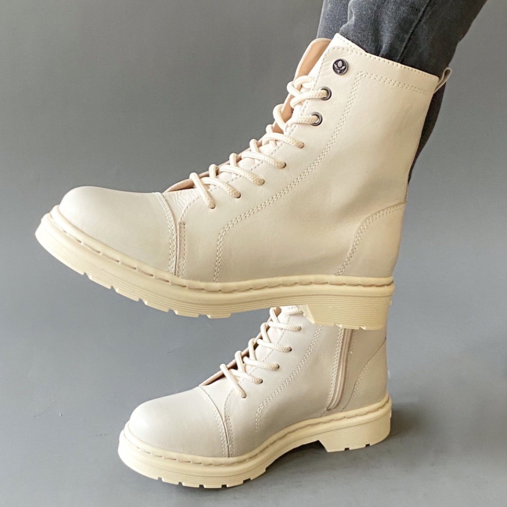 BOTA COTURNO CRAVO E CANELA CORDÃO GELO FEMININA