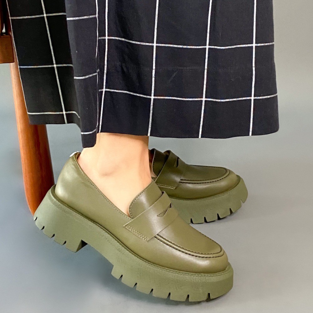 SAPATO PLATAFORMA MY SHOES CARA DE GATO VERDE FEMININO