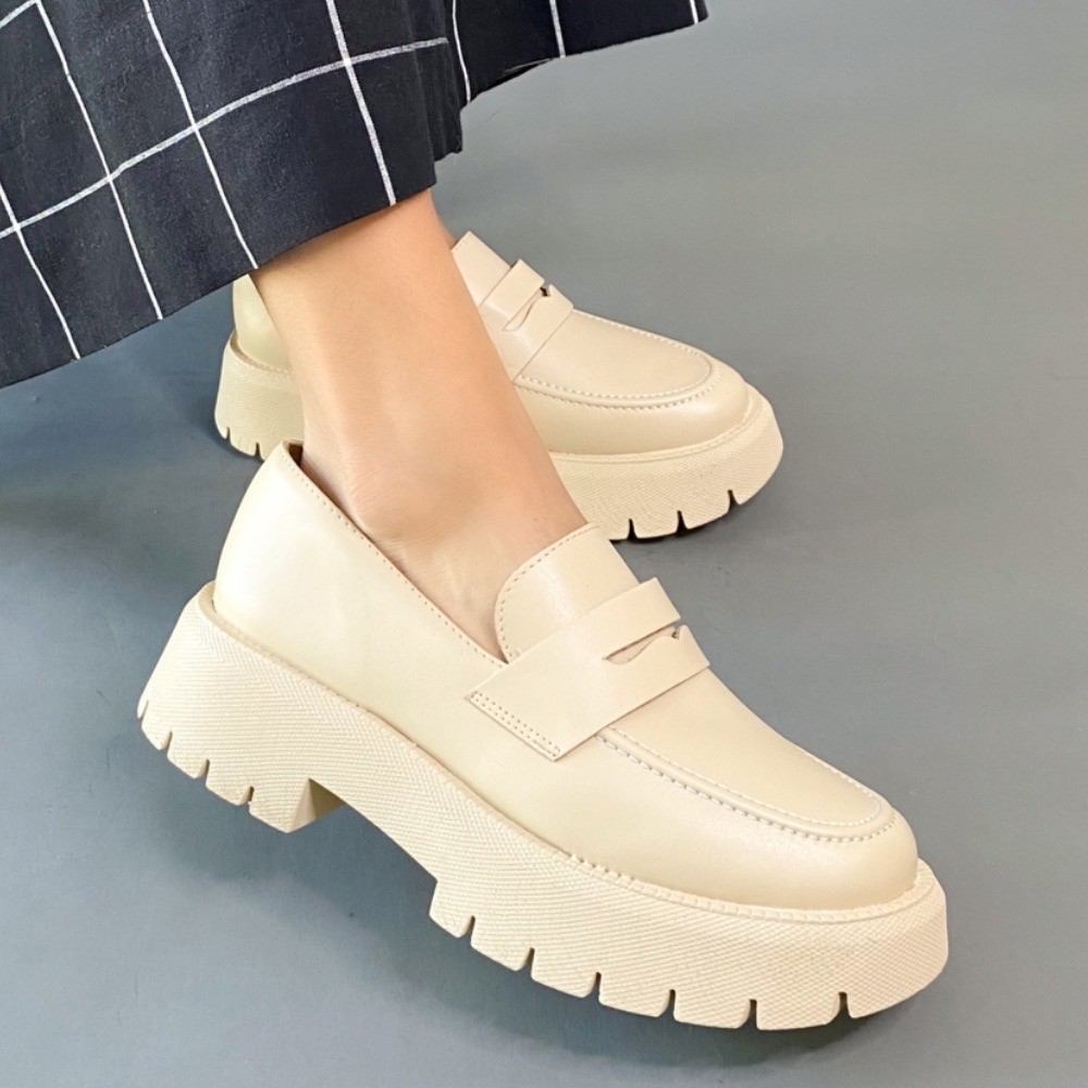 SAPATO PLATAFORMA MY SHOES CARA DE GATO MARFIM FEMININO