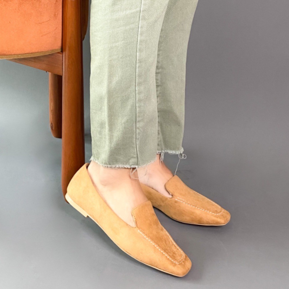 SAPATO OFFLINE LOAFER CARAMELO FEMININO