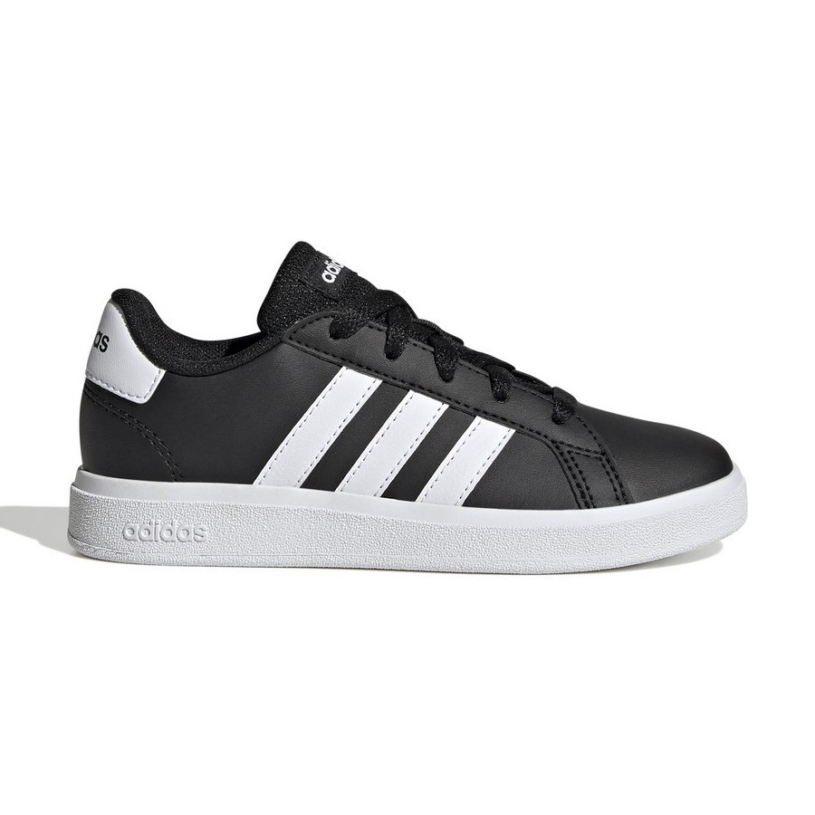 TÊNIS ADIDAS GRAND COURT 2.0 PRETO COM BRANCO JUVENIL