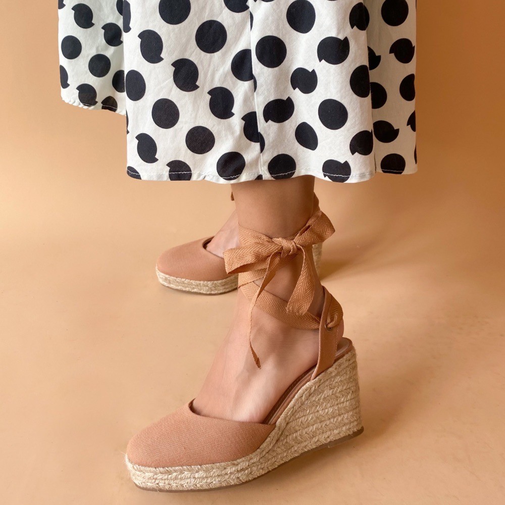 Anabela Espadrille SandÃ¡lia Colorida Sand Lia The Line Sandalias