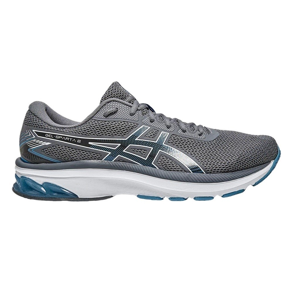 TÊNIS ASICS GEL-SPARTA 2 CINZA COM AZUL MASCULINO
