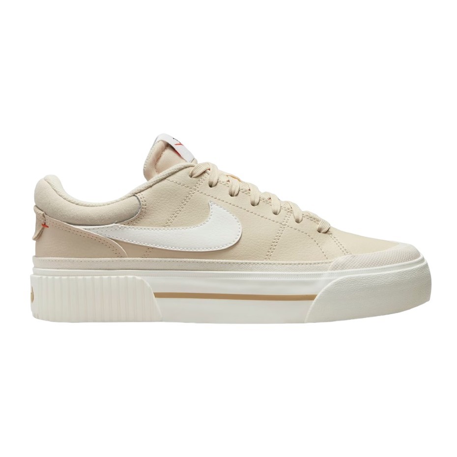 TÊNIS NIKE COURT LEGACY LIFT MARFIM FEMININO