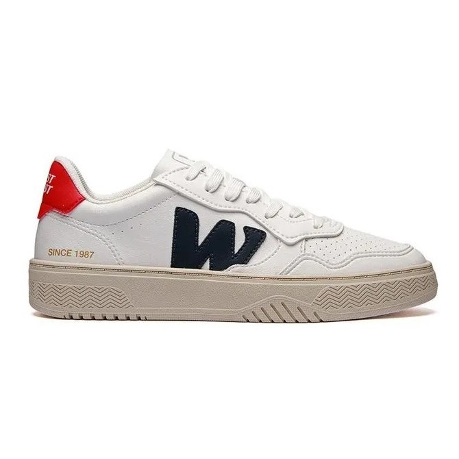 SAPATÊNIS WEST COAST WC 101 BRANCO COM AZUL MARINHO MASCULINO
