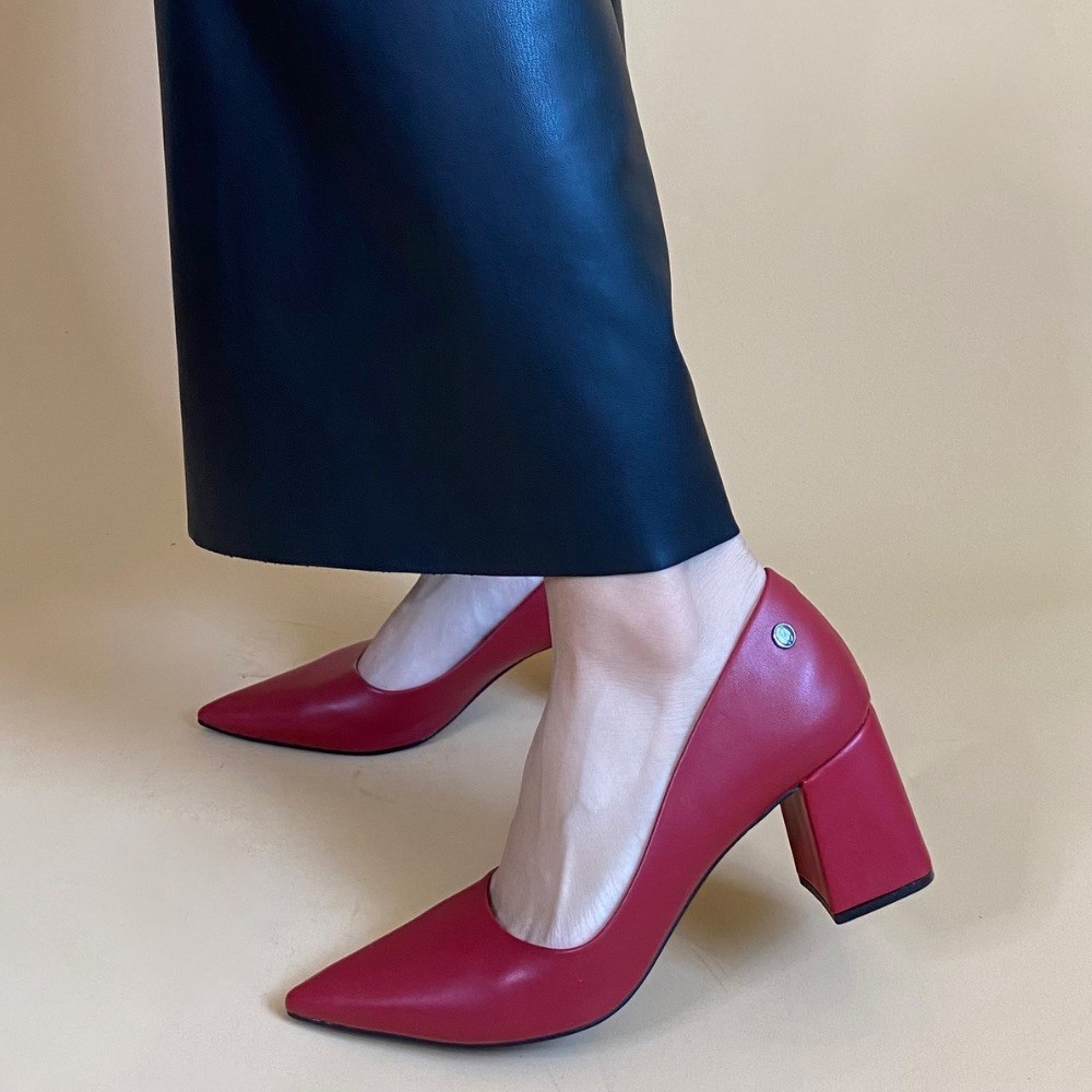 SAPATO OFFLINE BÁSICO VERMELHO FEMININO
