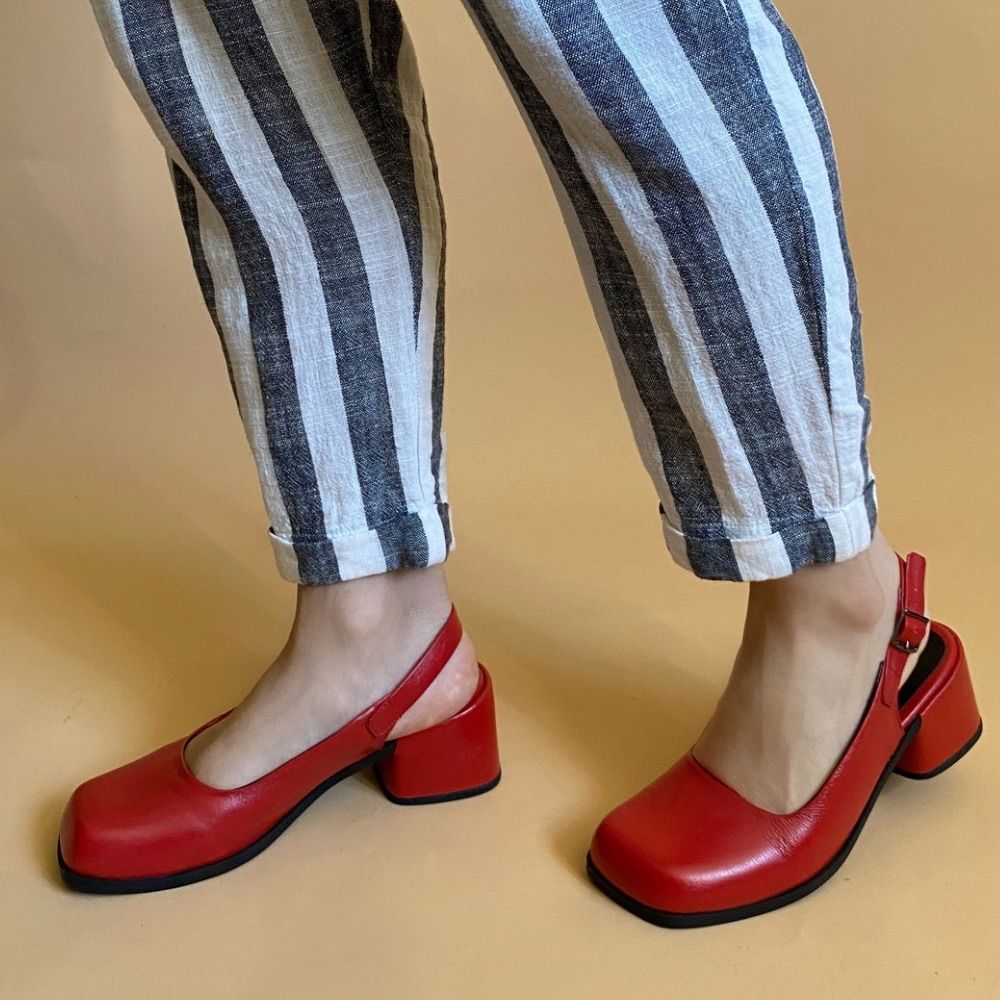 SAPATO AYE-AYE BÁSICO VERMELHO FEMININO