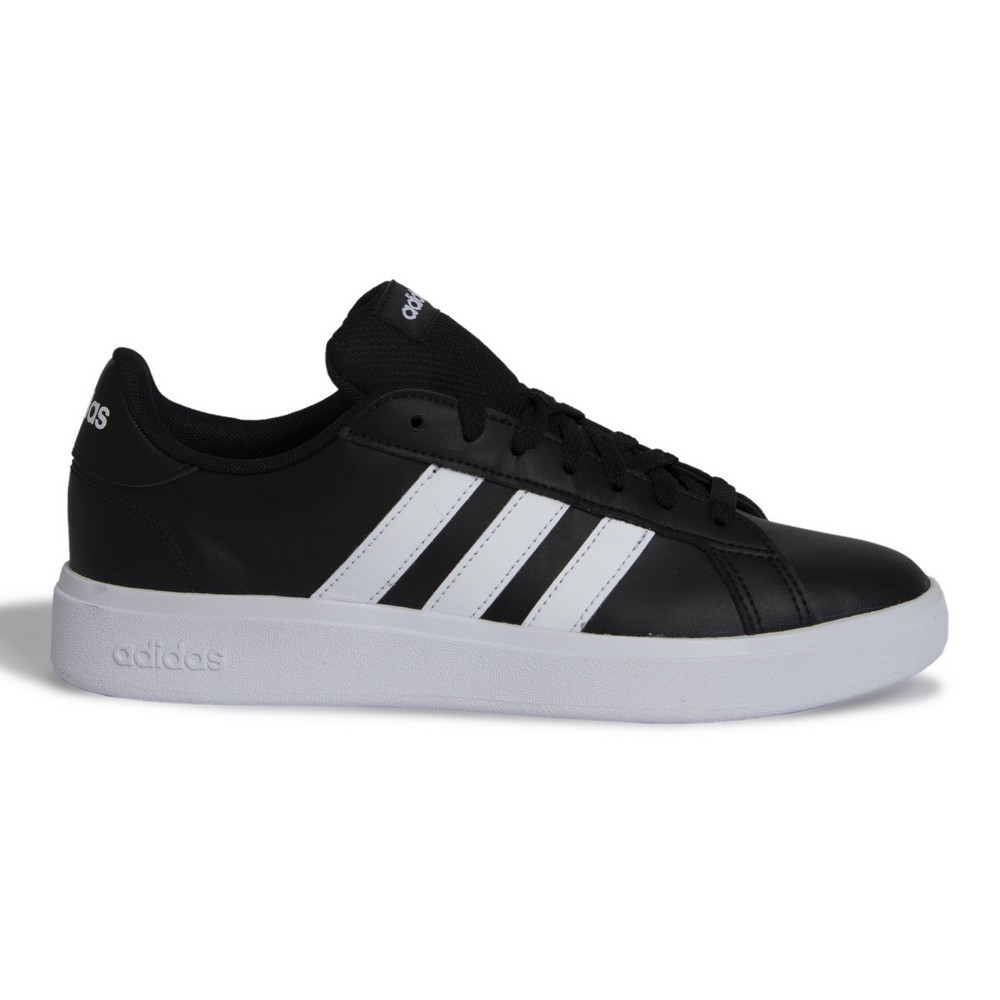 TÊNIS ADIDAS GRAND COURT BASE 2.0 PRETO COM BRANCO FEMININO