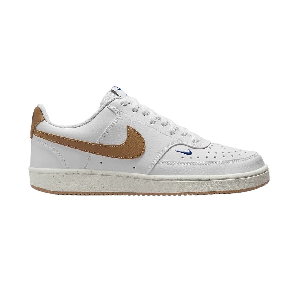 TÊNIS NIKE COURT VISION LO NN BRANCO COM CARAMELO FEMININO