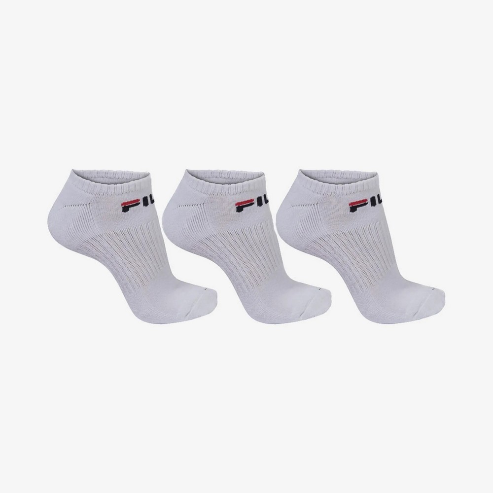 MEIA FILA TRIPACK CANO CURTO BRANCO