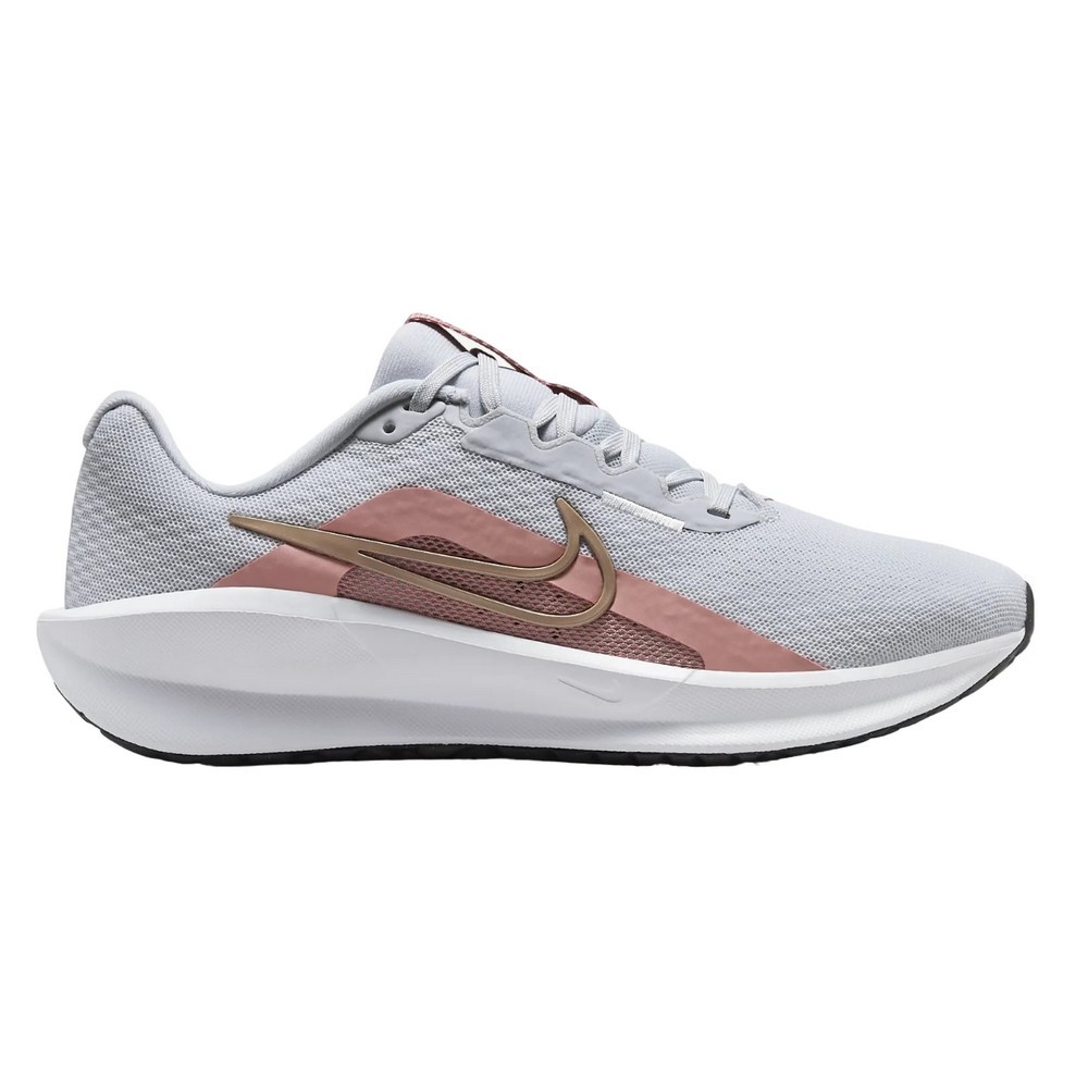 TÊNIS NIKE DOWNSHIFTER 13 CINZA COM ROSA FEMININO