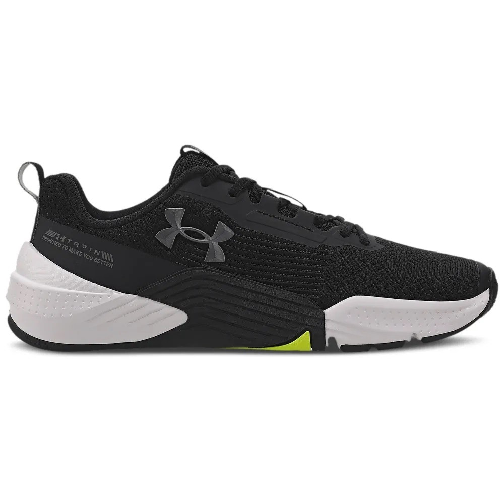 TENIS UNDER ARMOUR UA TRIBASE REPS 2 PRETO COM BRANCO
