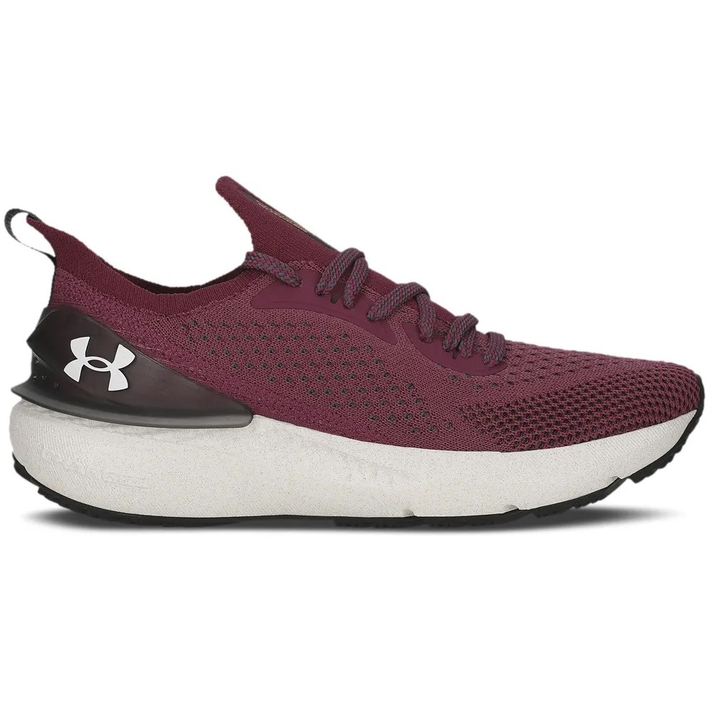 TÊNIS UNDER ARMOUR UA CHARGED QUICKER VINHO COM BRANCO FEMININO