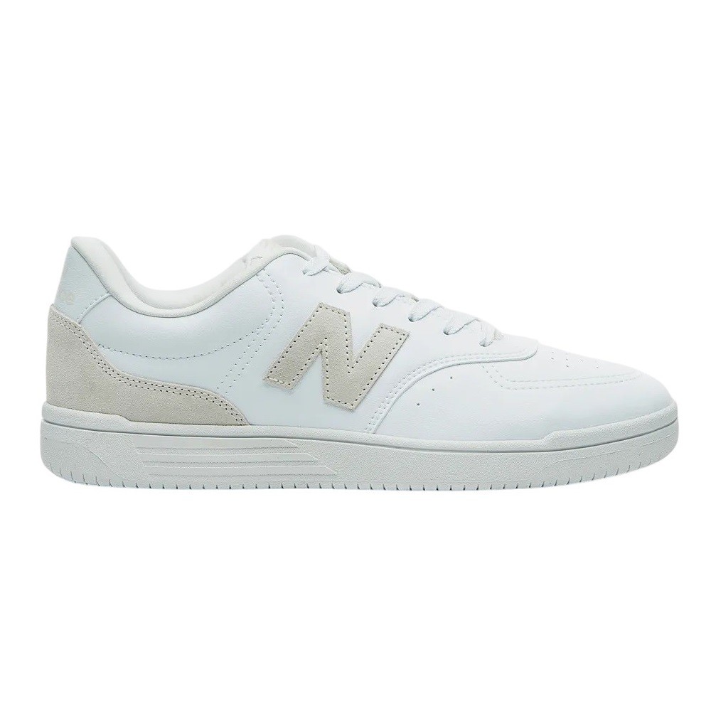 TÊNIS NEW BALANCE BB80 BRANCO COM BEGE