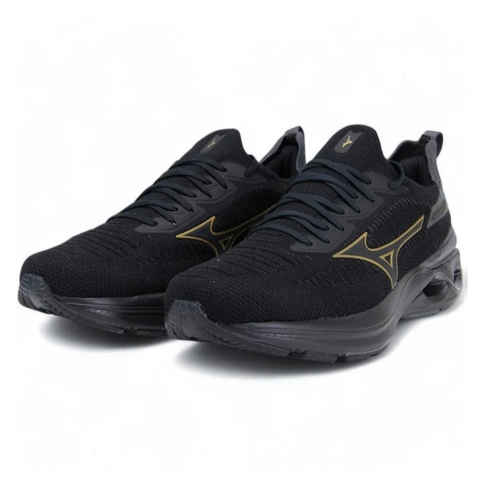 マミ Tênis mizuno wave mirai 7 preto masculino :: Amil Calçados