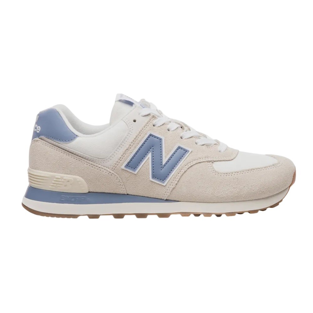 TÊNIS NEW BALANCE 574V2 BEGE COM AZUL