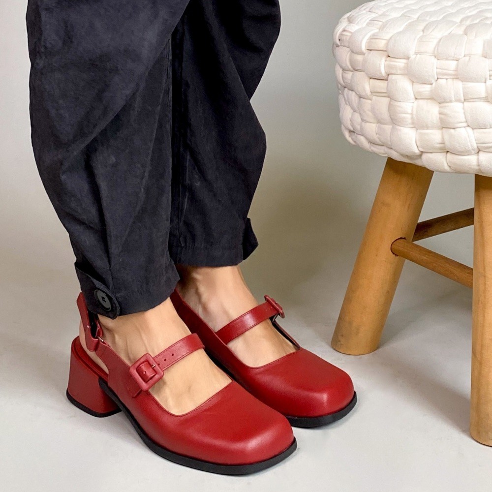 SAPATO AYE-AYE BONECA VERMELHO FEMININO
