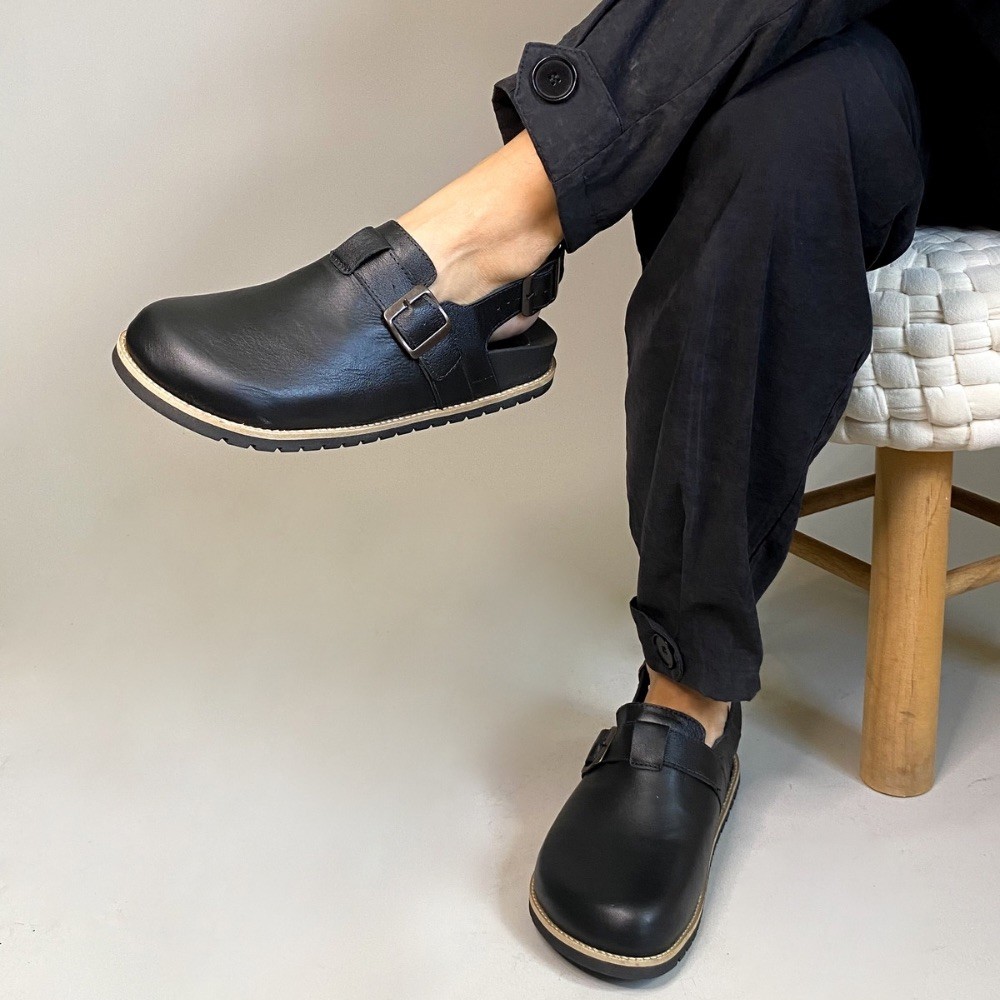 TAMANCO AYE-AYE CLOG PRETO FEMININO