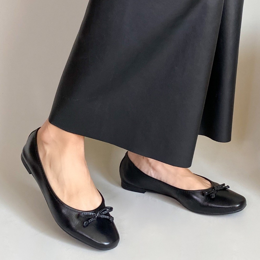 SAPATILHA SANTA FLOR LAÇO PRETA FEMININA
