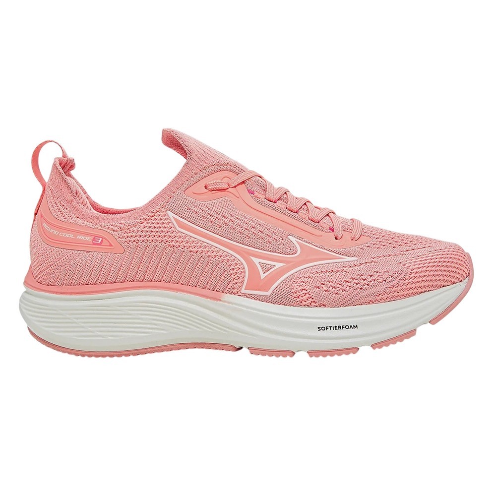 Tênis mizuno cool ride 3 rosa feminino :: Amil Calçados