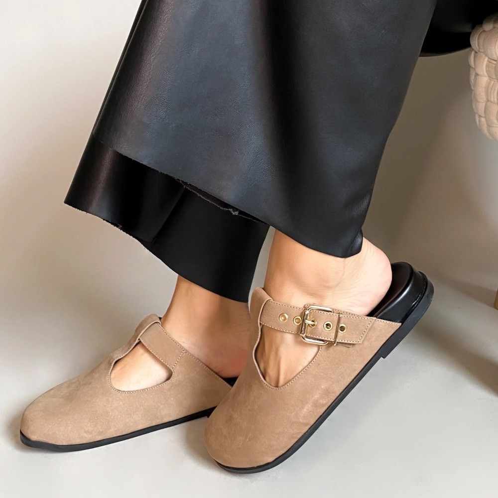 TAMANCO SANTA FLOR CLOG CASTANHO FEMININO