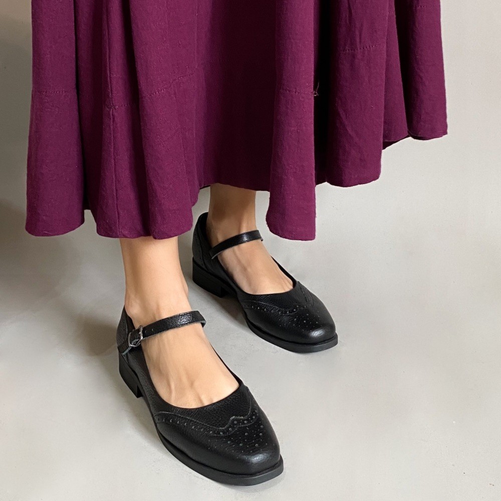 SAPATO ZIMBAUÊ BONECA OXFORD PRETO FEMININO