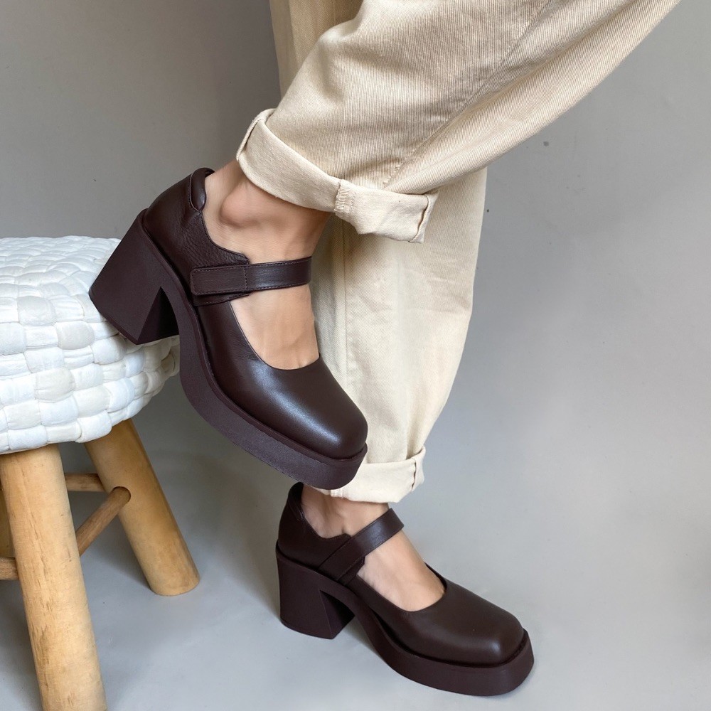 SAPATO PLATAFORMA AYE-AYE BONECA MARROM FEMININO