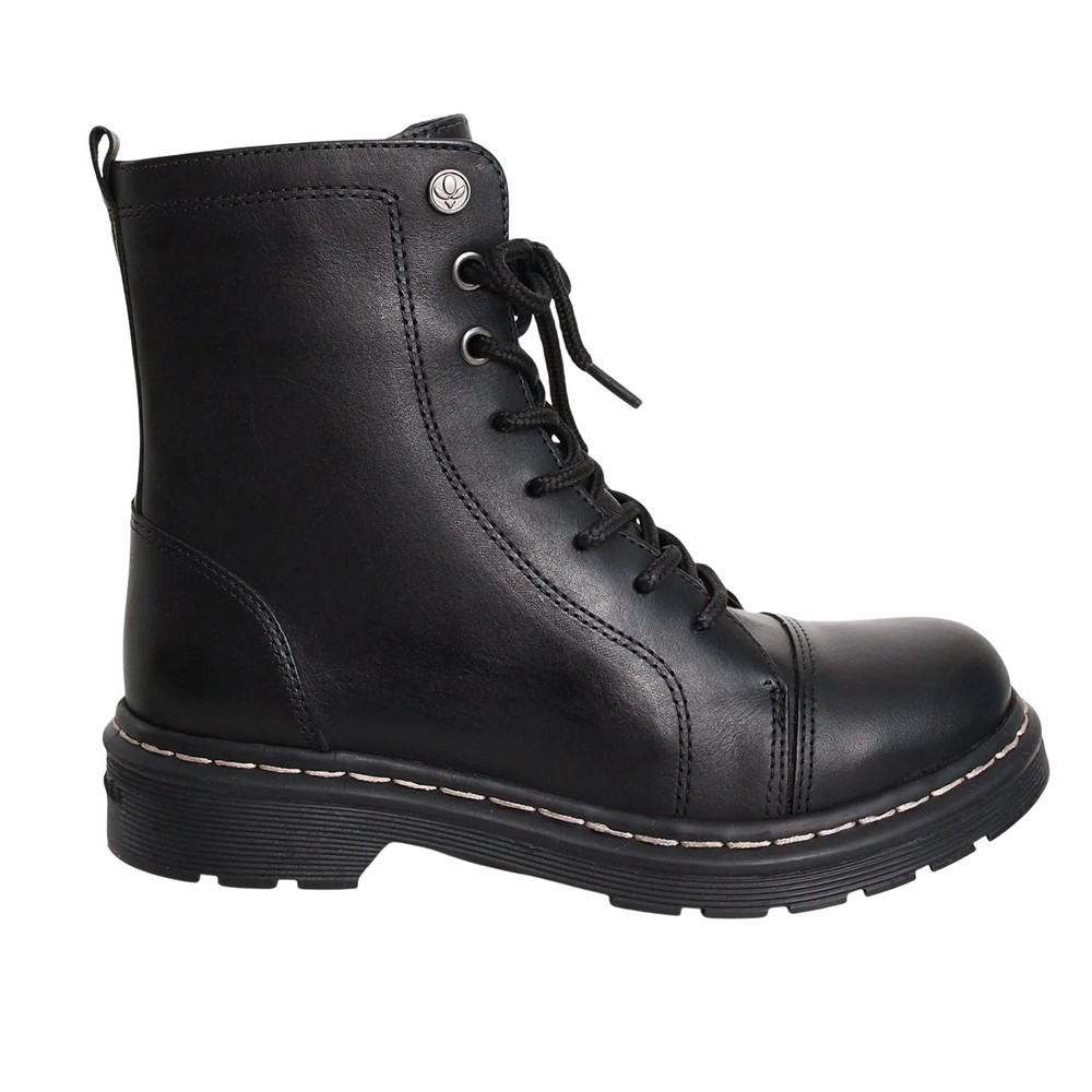 BOOT CRAVO E CANELA CORDÃO PRETO FEMININO