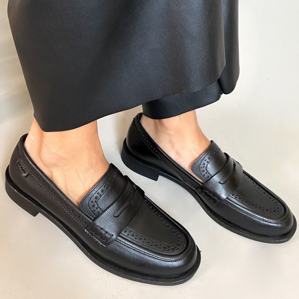 MOCASSIM VIA PAULA OXFORD PRETO FEMININO