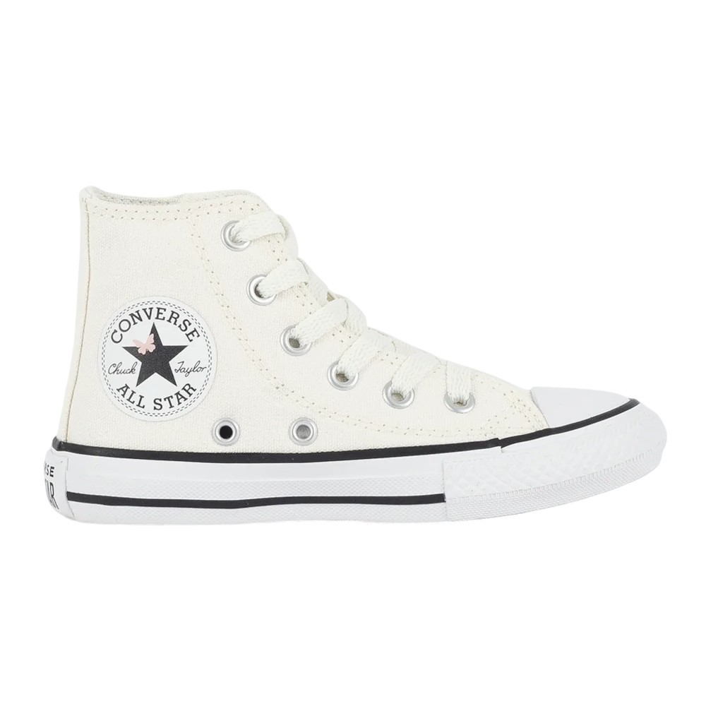 Tênis converse all star chuck taylor hi off white juvenil :: Amil