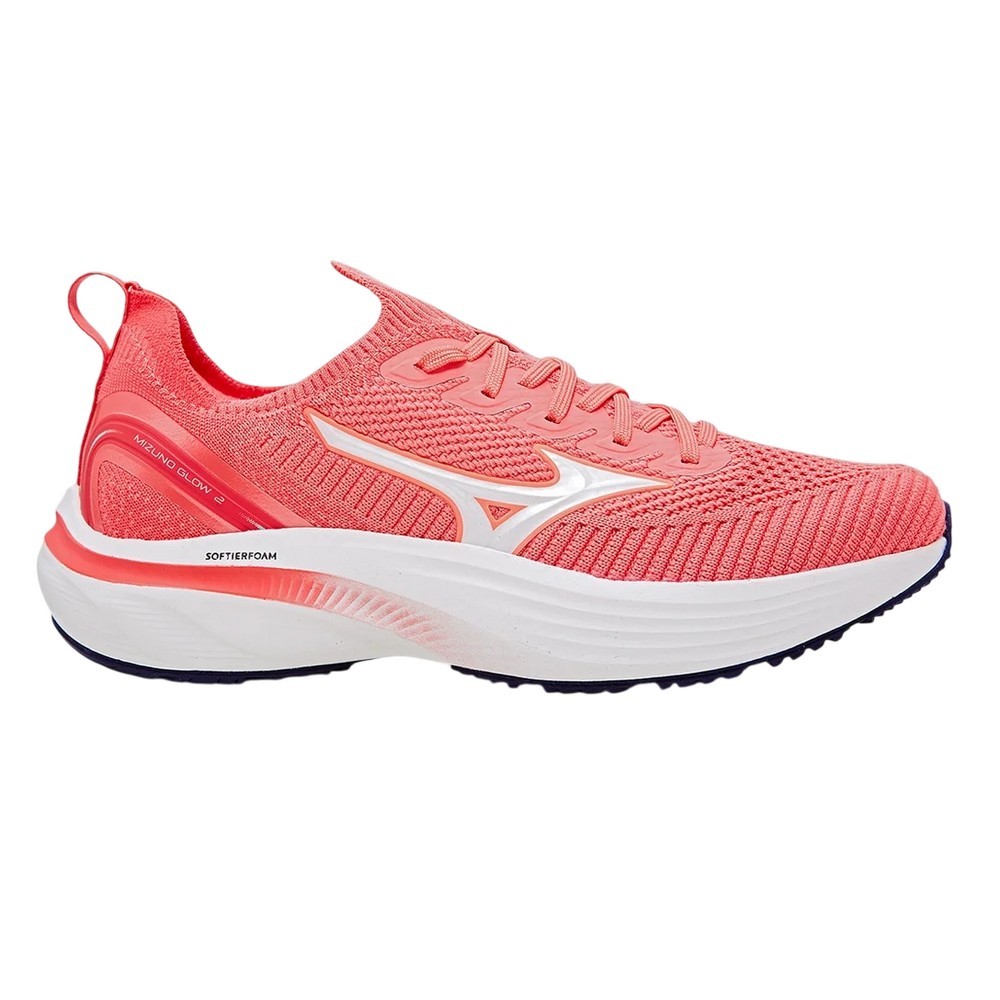 TÊNIS MIZUNO GLOW 2 GOIABA FEMININO