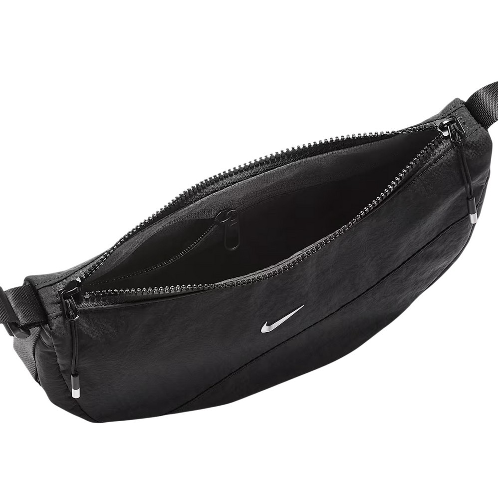 Bolsa nike aura crescent crossbody preta :: Amil Calçados