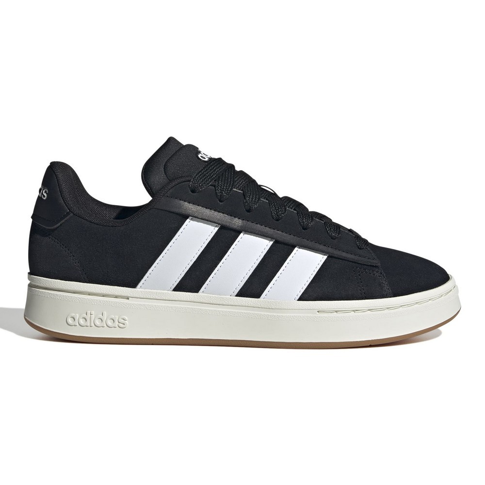 TÊNIS ADIDAS GRAND COURT ALPHA PRETO COM BRANCO MASCULINO