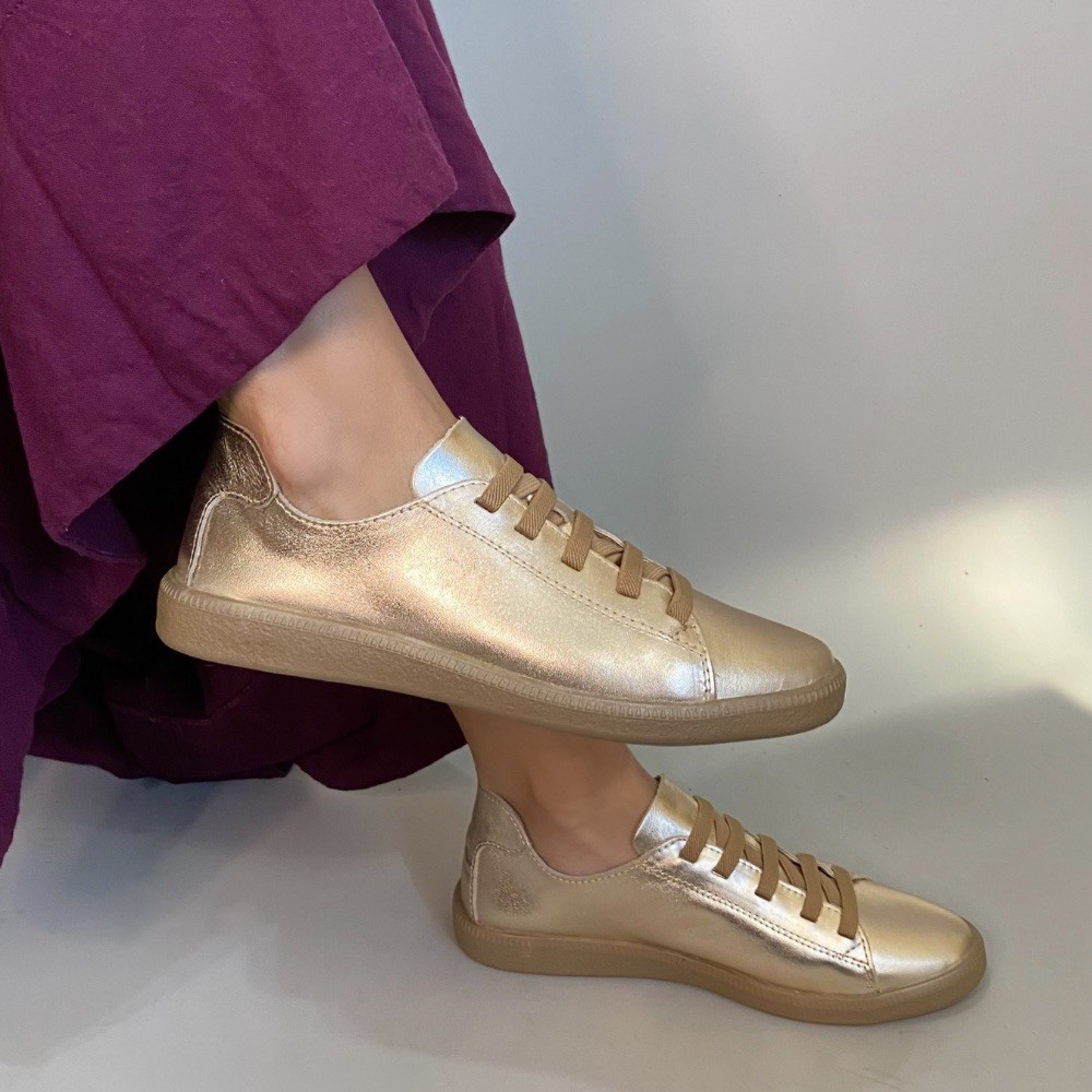 TÊNIS QUASA BÁSICO OURO LIGHT FEMININO