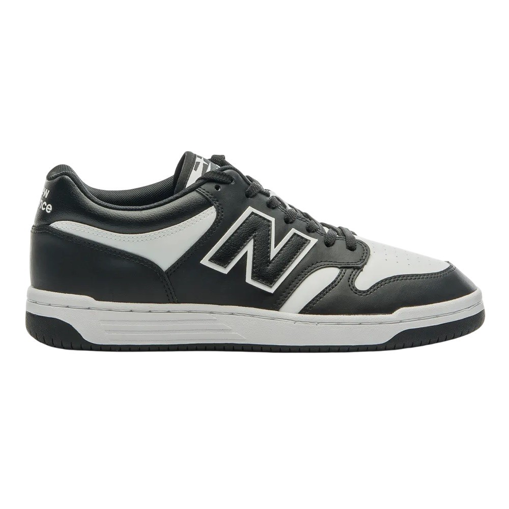 TÊNIS NEW BALANCE 480 LOW PRETO COM BRANCO MASCULINO