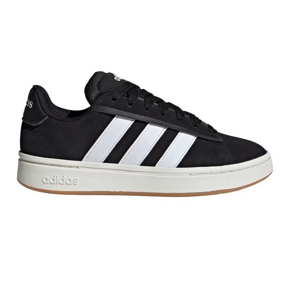 TÊNIS ADIDAS GRAND COURT ALPHA PRETO COM BRANCO FEMININO