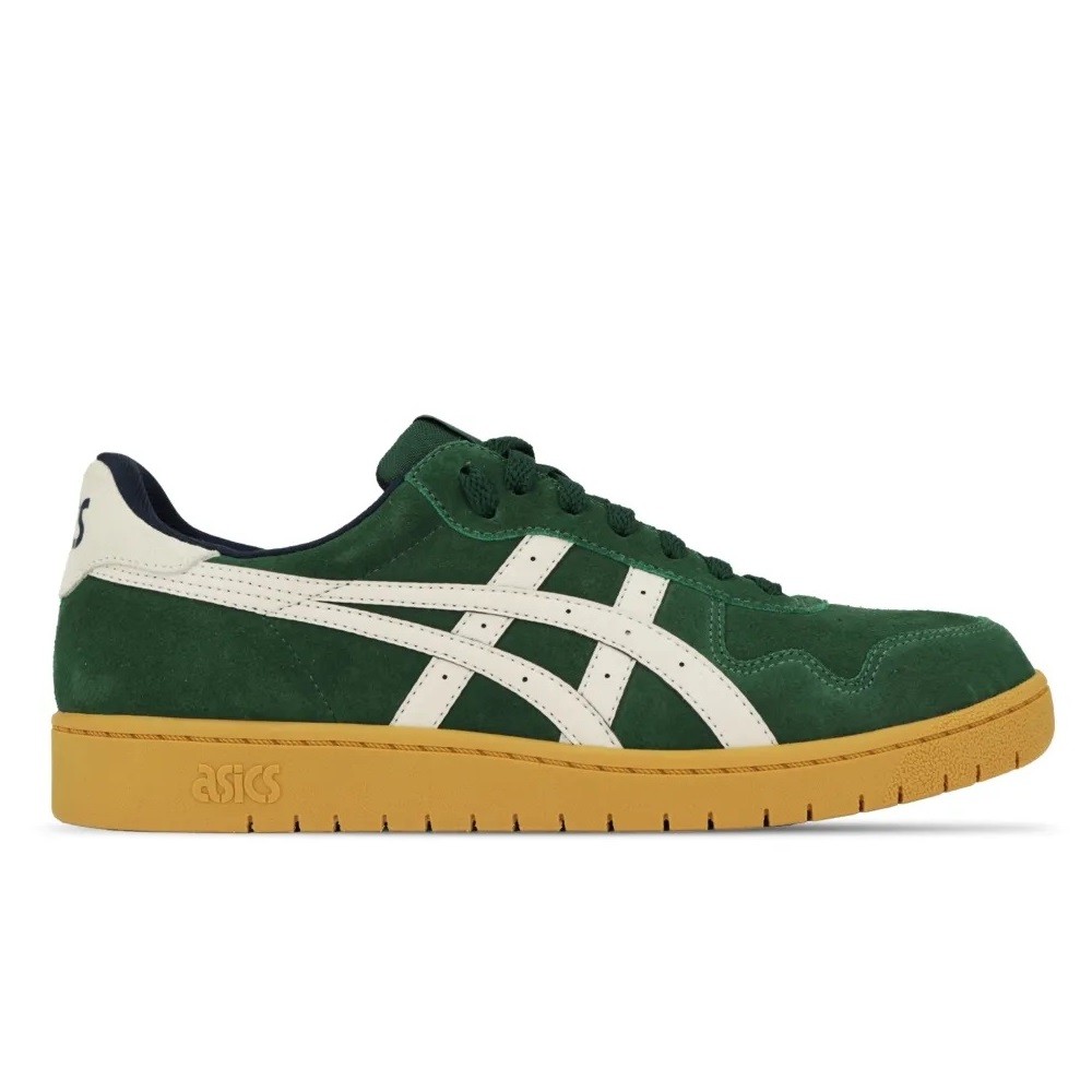 Tênis asics japan s camurça verde masculino :: Amil Calçados